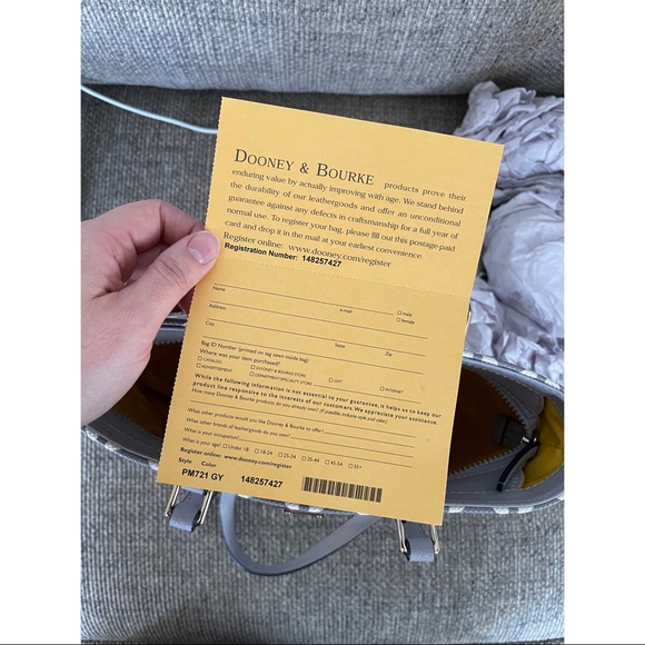 NWT Dooney & Bourke Sanibel Richmond Shopper - Picture 9 of 10